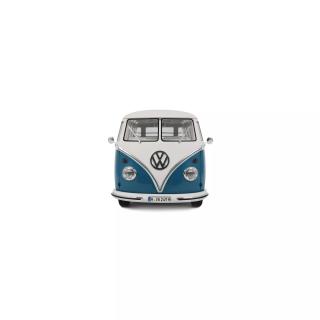 Volkswagen VW T1 Type 2 Samba Bus RegattaBlau L 50 F 1962 OttO mobile 1:12 Resinemodell (Türen, Motorhaube... nicht zu öffnen!)